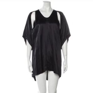 Alexander Wang Satin Cutout Dress